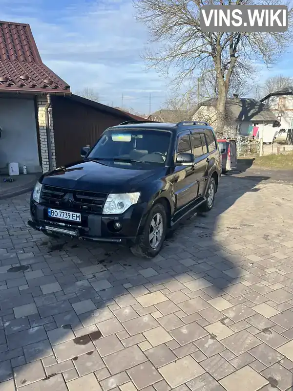 Внедорожник / Кроссовер Mitsubishi Pajero Wagon 2008 3 л. Автомат обл. Тернопольская, Тернополь - Фото 1/11