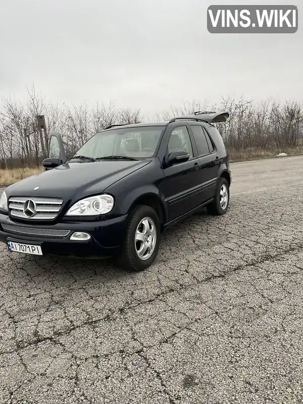 Внедорожник / Кроссовер Mercedes-Benz M-Class 2004 2.69 л. Автомат обл. Днепропетровская, Днепр (Днепропетровск) - Фото 1/15