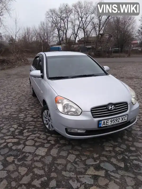 Седан Hyundai Accent 2007 1.4 л. обл. Днепропетровская, Днепр (Днепропетровск) - Фото 1/21