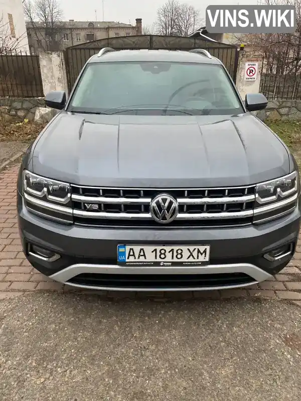 Внедорожник / Кроссовер Volkswagen Atlas 2017 3.6 л. Автомат обл. Запорожская, Запорожье - Фото 1/21