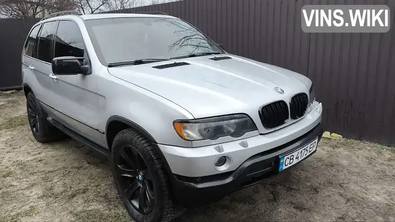 Позашляховик / Кросовер BMW X5 2001 4.4 л. Автомат обл. Чернігівська, Остер - Фото 1/18