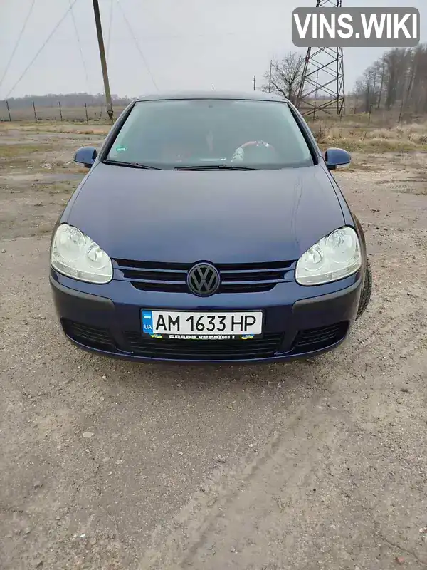 Хэтчбек Volkswagen Golf 2005 1.4 л. Ручная / Механика обл. Житомирская, Коростень - Фото 1/16