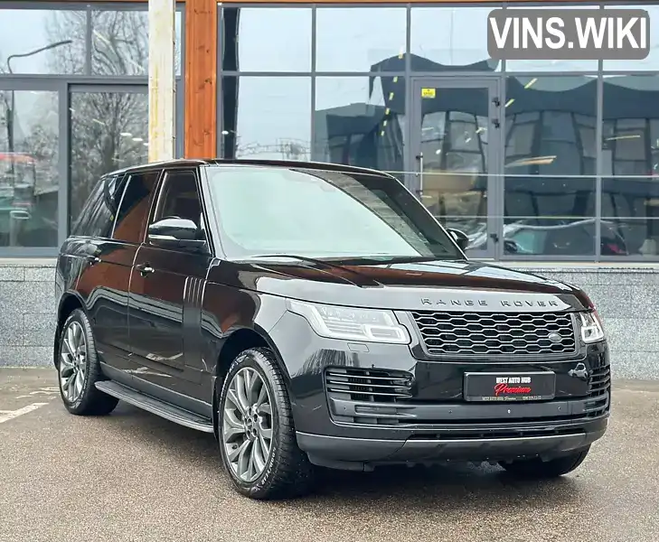 Позашляховик / Кросовер Land Rover Range Rover 2018 4.37 л. Автомат обл. Київська, Київ - Фото 1/21