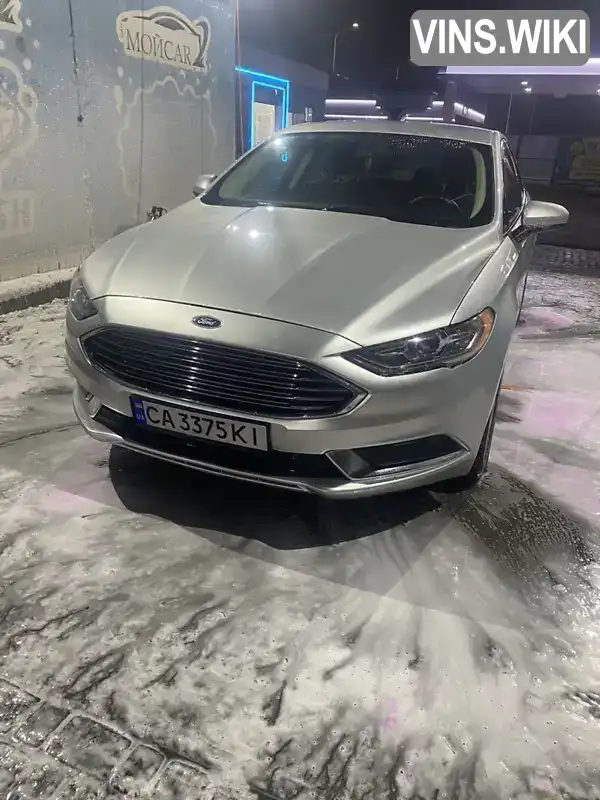 Седан Ford Fusion 2016 2.49 л. обл. Черкасская, Умань - Фото 1/8