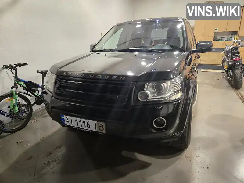 Позашляховик / Кросовер Land Rover Freelander 2013 2.18 л. Автомат обл. Київська, Київ - Фото 1/11