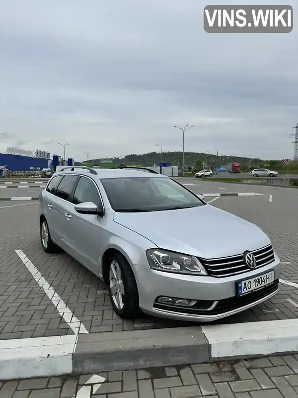 Универсал Volkswagen Passat 2012 1.97 л. Автомат обл. Закарпатская, Мукачево - Фото 1/20