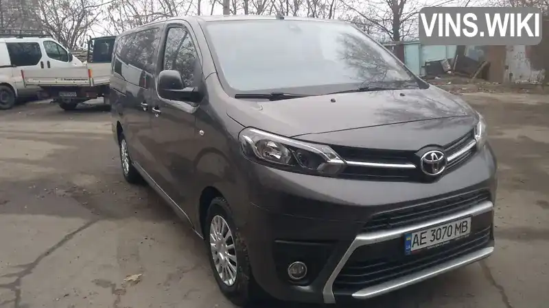 Минивэн Toyota Proace 2019 2 л. Ручная / Механика обл. Днепропетровская, Днепр (Днепропетровск) - Фото 1/21