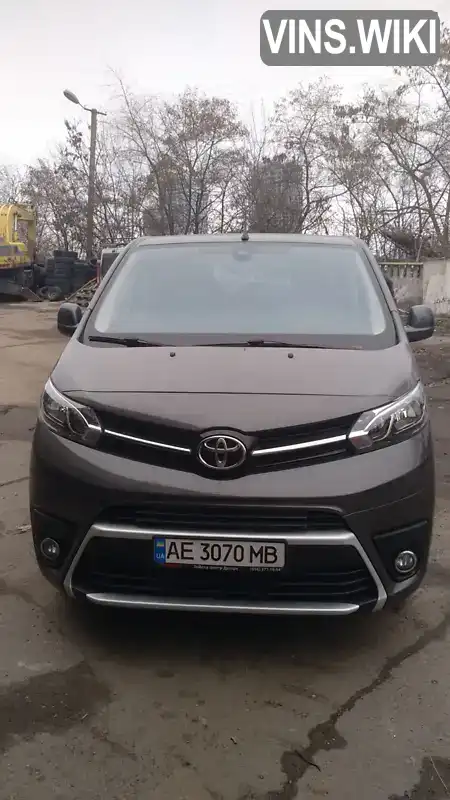 YARVEAHXGGZ162761 Toyota Proace 2019 Минивэн 2 л. Фото 2