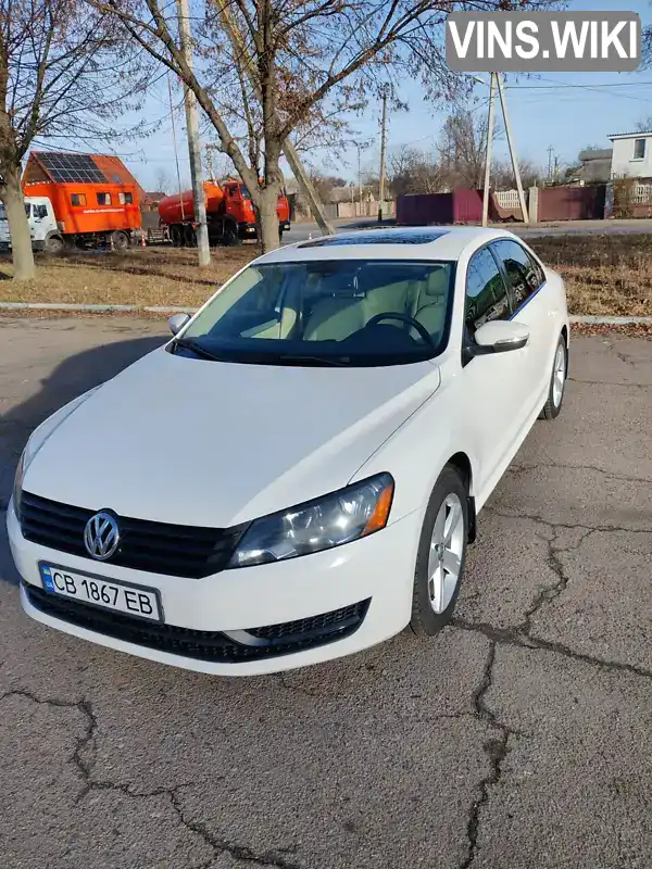 Седан Volkswagen Passat 2013 2.5 л. Автомат обл. Черниговская, Чернигов - Фото 1/21