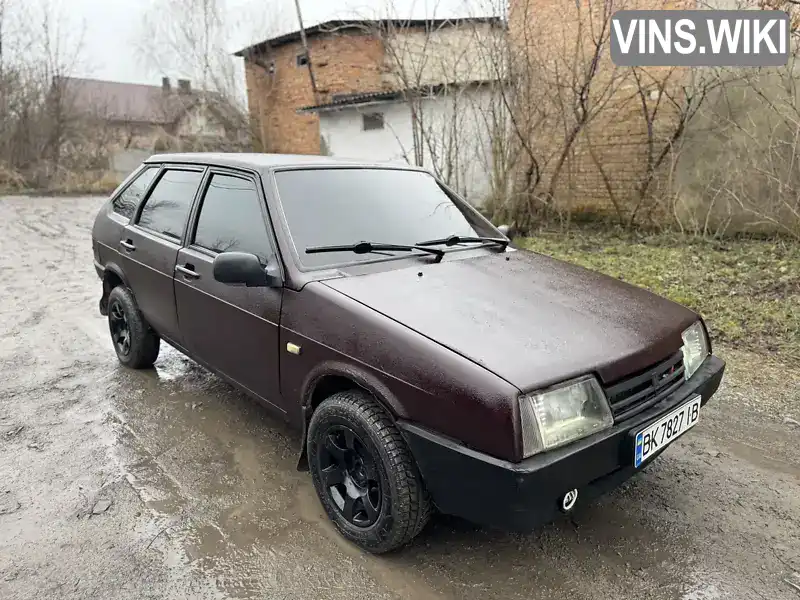 Хетчбек ВАЗ / Lada 2109 1996 1.5 л. Ручна / Механіка обл. Рівненська, Дубно - Фото 1/7