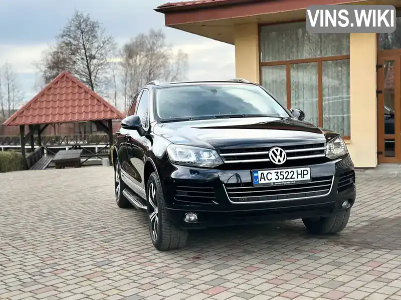 Внедорожник / Кроссовер Volkswagen Touareg 2011 2.97 л. Автомат обл. Волынская, Ковель - Фото 1/21