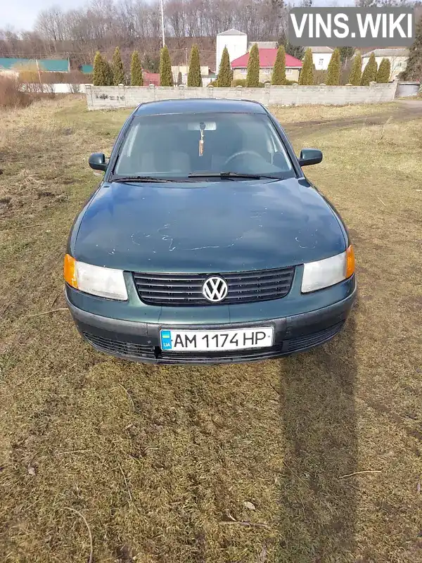 Седан Volkswagen Passat 1997 1.9 л. обл. Рівненська, location.city.kvasyliv - Фото 1/12