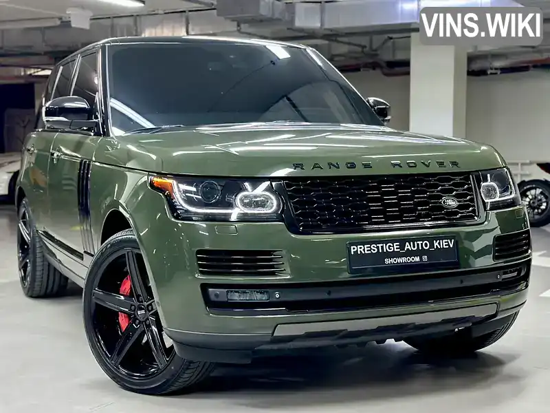 Позашляховик / Кросовер Land Rover Range Rover 2015 5 л. Автомат обл. Київська, Київ - Фото 1/21