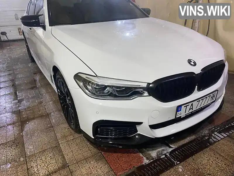 WBAJE5C52KWE66099 BMW 5 Series 2018 Седан 3 л. Фото 7