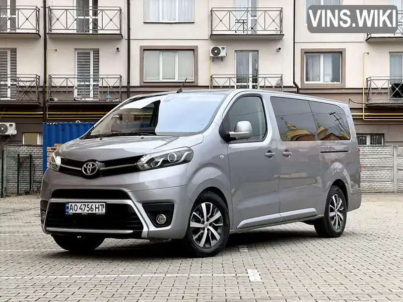 Минивэн Toyota Proace 2021 2 л. Автомат обл. Закарпатская, Ужгород - Фото 1/21