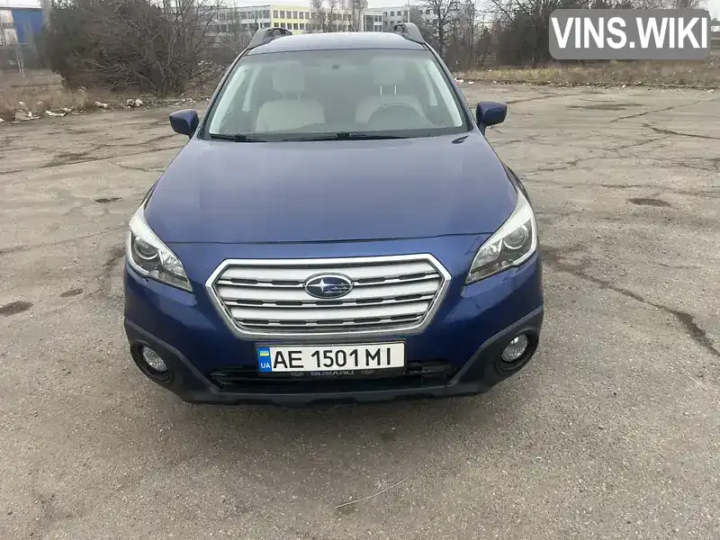 Універсал Subaru Outback 2015 2.5 л. Варіатор обл. Дніпропетровська, Дніпро (Дніпропетровськ) - Фото 1/14