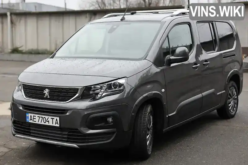 Мінівен Peugeot Rifter 2020 1.56 л. Ручна / Механіка обл. Дніпропетровська, Дніпро (Дніпропетровськ) - Фото 1/20