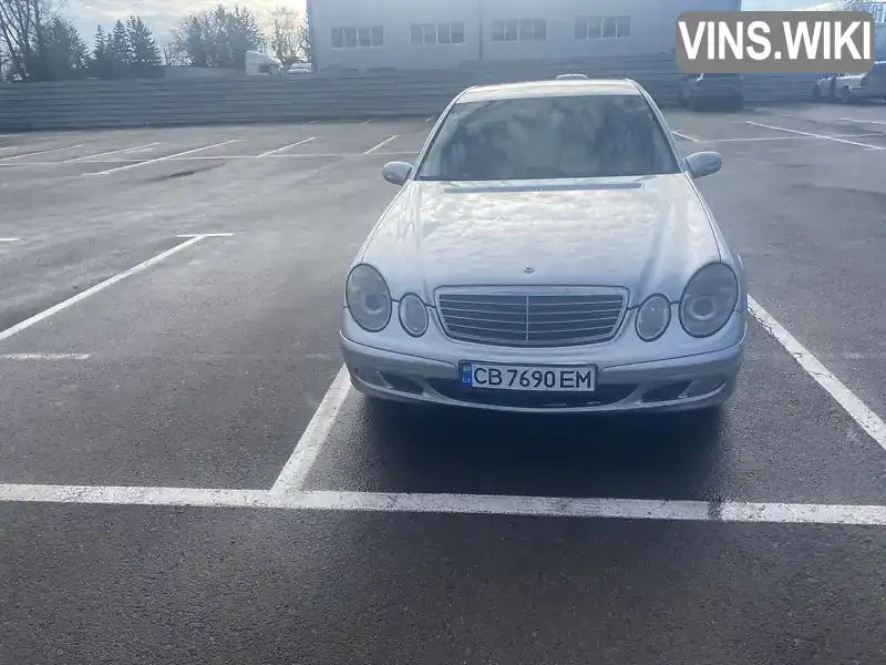 Седан Mercedes-Benz E-Class 2003 2.15 л. Автомат обл. Чернігівська, Чернігів - Фото 1/21