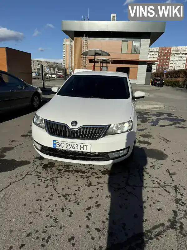 Ліфтбек Skoda Rapid 2013 1.6 л. Ручна / Механіка обл. Львівська, Городок - Фото 1/21