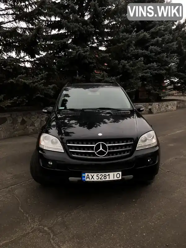 Внедорожник / Кроссовер Mercedes-Benz M-Class 2006 3.5 л. Автомат обл. Харьковская, Харьков - Фото 1/14