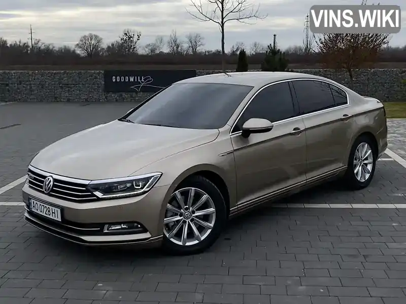 WVWZZZ3CZGE121687 Volkswagen Passat 2016 Седан 1.97 л. Фото 2