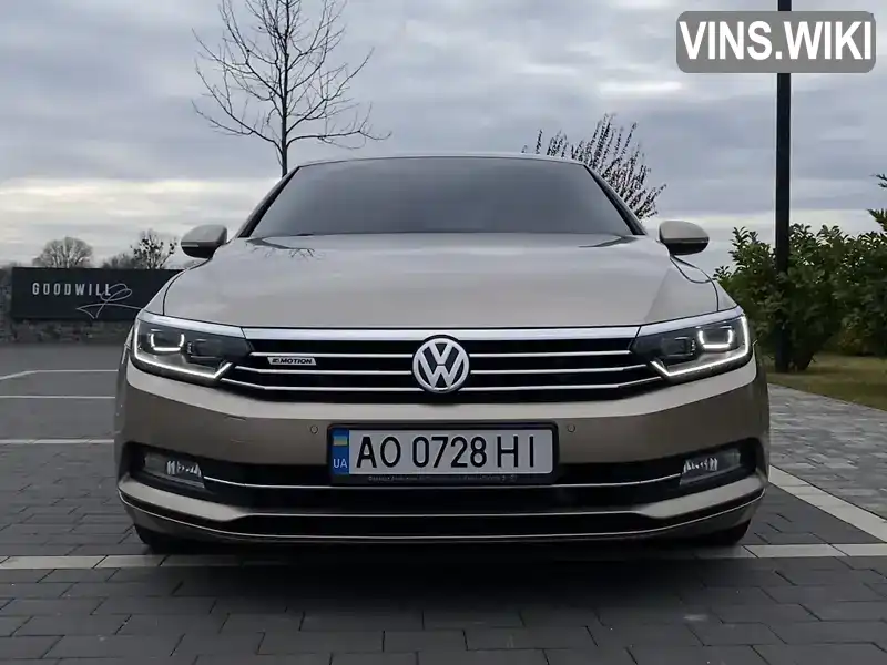 WVWZZZ3CZGE121687 Volkswagen Passat 2016 Седан 1.97 л. Фото 3