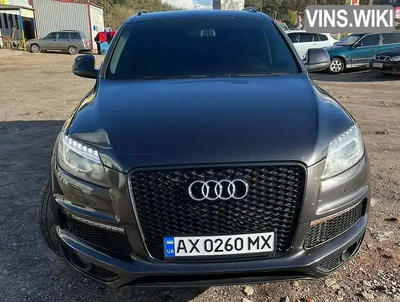 Позашляховик / Кросовер Audi Q7 2013 3 л. Автомат обл. Харківська, Чугуїв - Фото 1/8