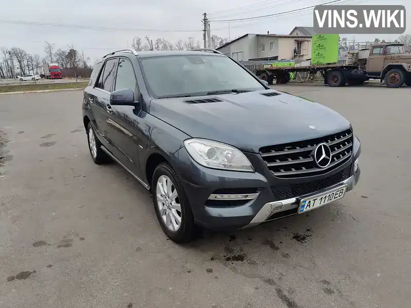 Позашляховик / Кросовер Mercedes-Benz M-Class 2012 2.14 л. Автомат обл. Київська, Буча - Фото 1/5