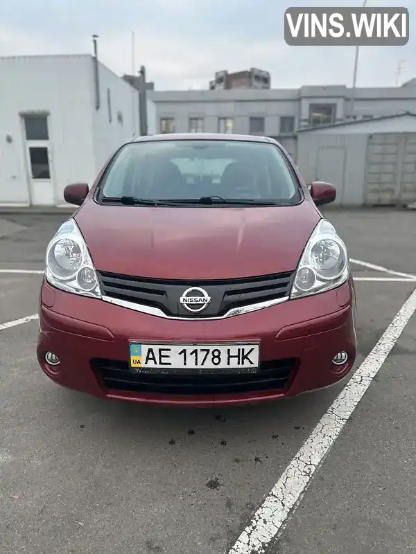 SJNFCAE11U2221706 Nissan Note 2013 Хэтчбек 1.6 л. Фото 1