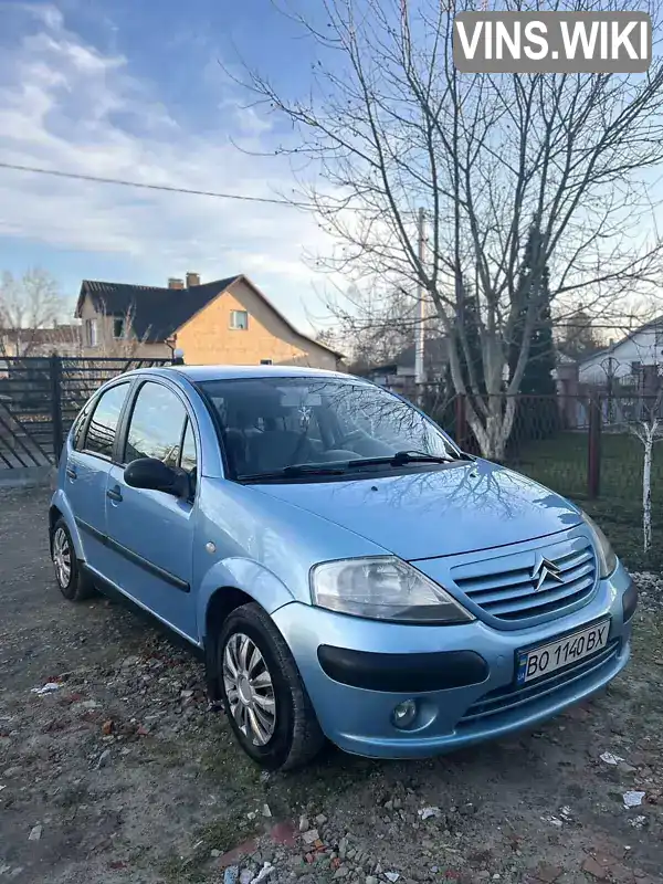 Хэтчбек Citroen C3 2003 1.12 л. Ручная / Механика обл. Тернопольская, Копычинцы - Фото 1/14