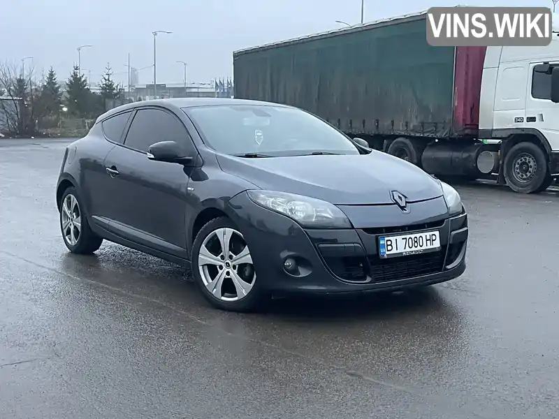 Купе Renault Megane 2011 1.46 л. Ручна / Механіка обл. Полтавська, Полтава - Фото 1/21