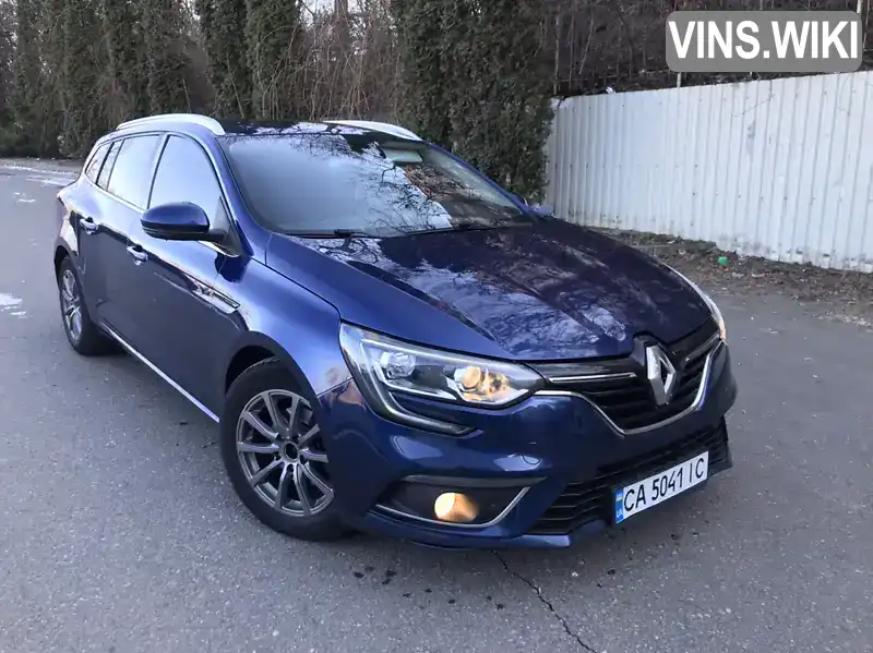 VF1RFB00157894556 Renault Megane 2017 Універсал 1.46 л. Фото 1