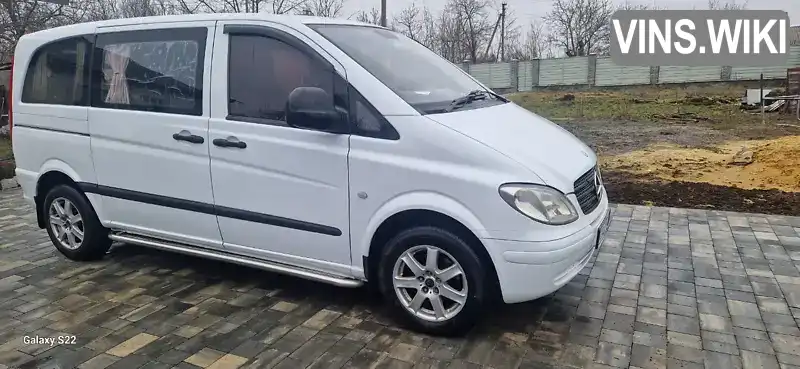 Минивэн Mercedes-Benz Vito 2005 2.15 л. Ручная / Механика обл. Черкасская, Маньковка - Фото 1/14