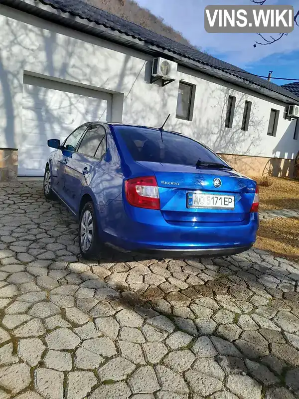 TMBAF6NH6H4030340 Skoda Rapid 2017 Лифтбек 1.4 л. Фото 3