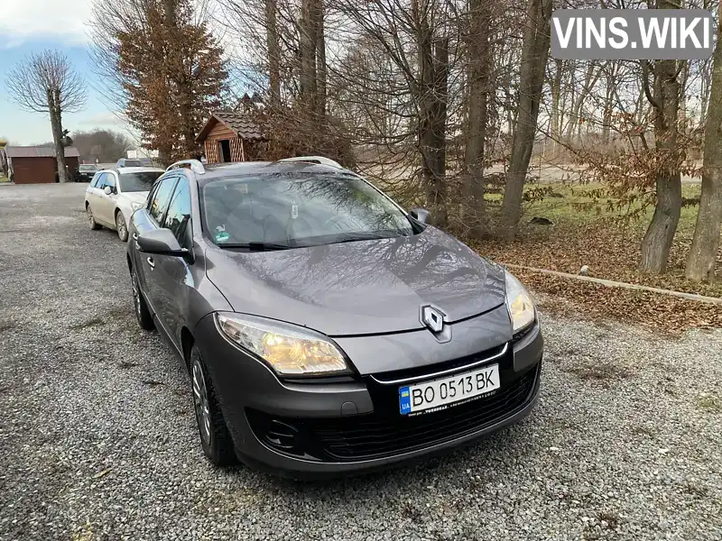 Универсал Renault Megane 2012 1.46 л. Ручная / Механика обл. Тернопольская, Збараж - Фото 1/9