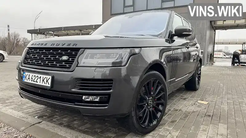 Внедорожник / Кроссовер Land Rover Range Rover 2016 5 л. Автомат обл. Киевская, Киев - Фото 1/21