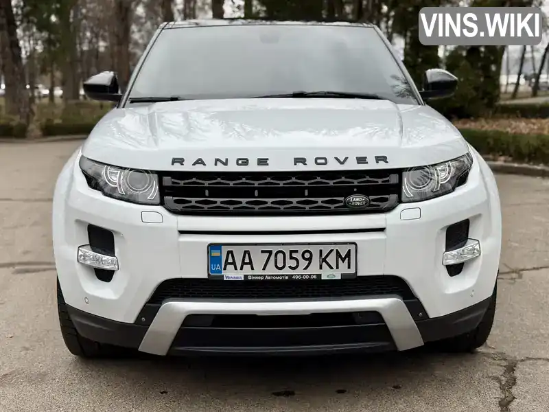 SALVA2BD1EH860957 Land Rover Range Rover Evoque 2013 Позашляховик / Кросовер 2.18 л. Фото 2