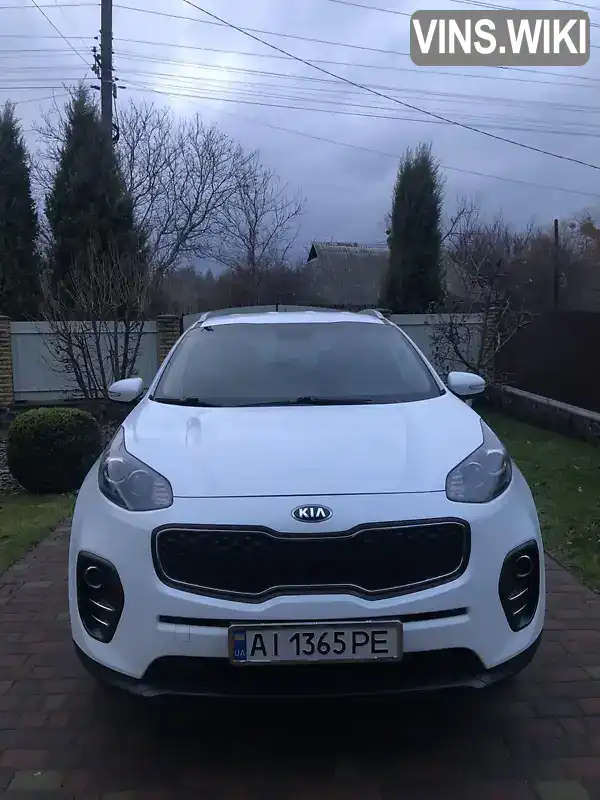 U5YPG814AGL087396 Kia Sportage 2016 Позашляховик / Кросовер 1.59 л. Фото 1