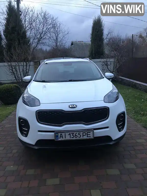 U5YPG814AGL087396 Kia Sportage 2016 Позашляховик / Кросовер 1.59 л. Фото 2