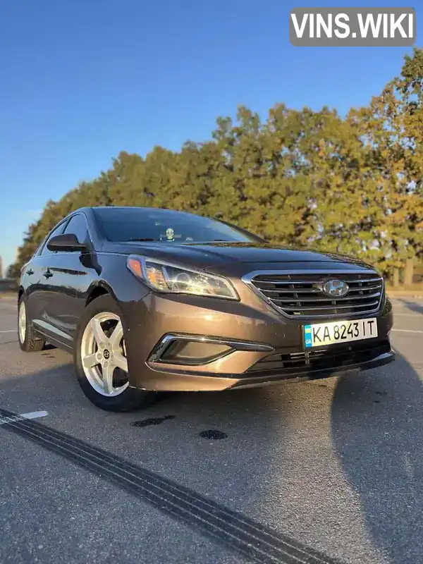 Седан Hyundai Sonata 2015 2.36 л. Автомат обл. Кіровоградська, Кропивницький (Кіровоград) - Фото 1/11