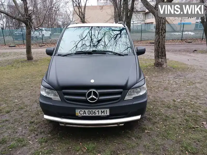 Минивэн Mercedes-Benz Vito 2012 2.14 л. Автомат обл. Черкасская, Черкассы - Фото 1/13