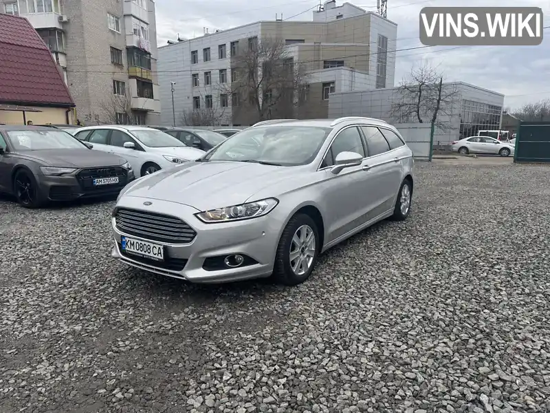 WF0FXXWPCFHK25199 Ford Mondeo 2017 Універсал 2 л. Фото 1