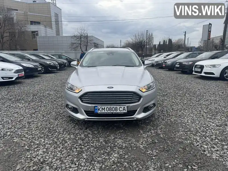 WF0FXXWPCFHK25199 Ford Mondeo 2017 Універсал 2 л. Фото 2