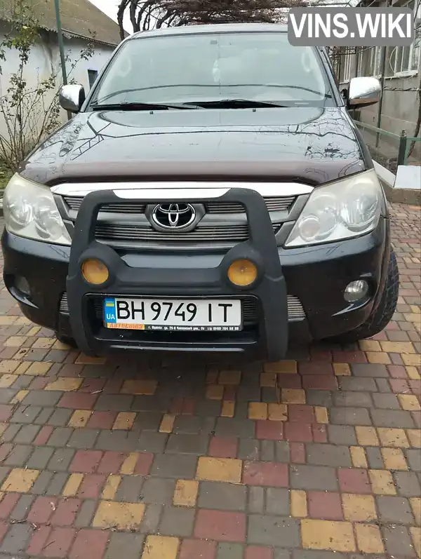 Позашляховик / Кросовер Toyota Fortuner 2007 2.7 л. Автомат обл. Одеська, Березівка - Фото 1/14