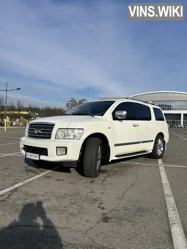 5N3AA08C18N911696 Infiniti QX56 2008 Позашляховик / Кросовер 5.55 л. Фото 2