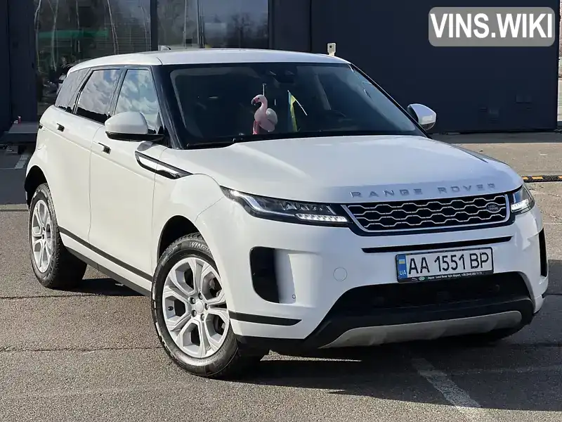 Внедорожник / Кроссовер Land Rover Range Rover Evoque 2019 2 л. Автомат обл. Киевская, Киев - Фото 1/21