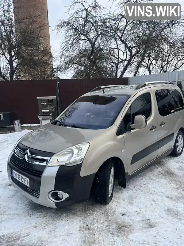 Минивэн Citroen Berlingo 2010 1.6 л. Ручная / Механика обл. Тернопольская, Бучач - Фото 1/17