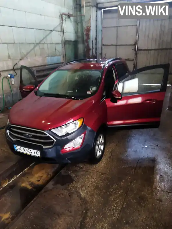 MAJ6S3GLXKC271533 Ford EcoSport 2019 Позашляховик / Кросовер 2 л. Фото 1