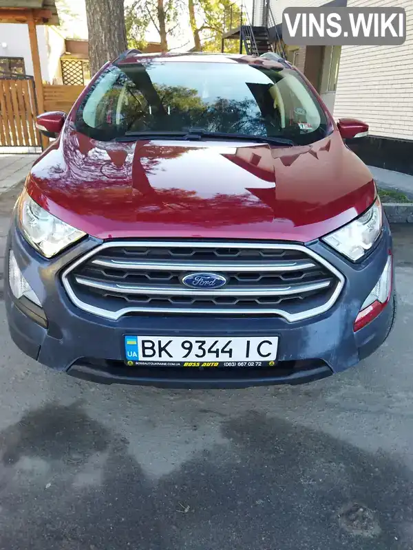 MAJ6S3GLXKC271533 Ford EcoSport 2019 Позашляховик / Кросовер 2 л. Фото 8