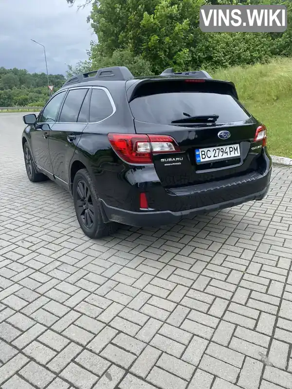 4S4BSAJC7G3335178 Subaru Outback 2016 Універсал 2.46 л. Фото 6